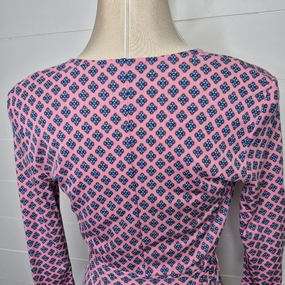 Weekend Maxmara Printed Faux Wrap Midi Dress Size XS - Picture 6 of 12